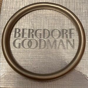 Silver bangle bracelet